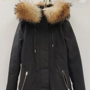 (59200-1) Mackage Shilon 2-In-1 Fitted Down Coat - Size XS